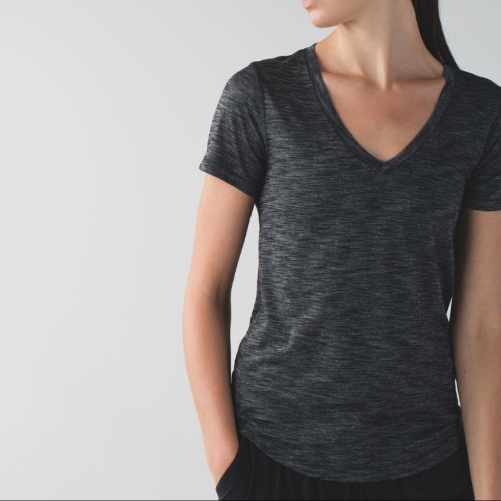 Lululemon What the Sport tee shirt